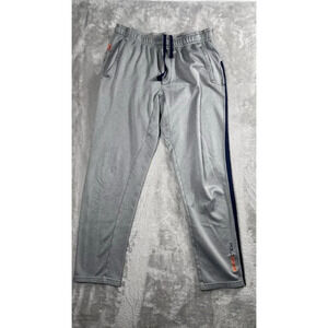 Vintage Polo Sport Gray Striped Mens Medium Thermo Vent Jogger Track Pants